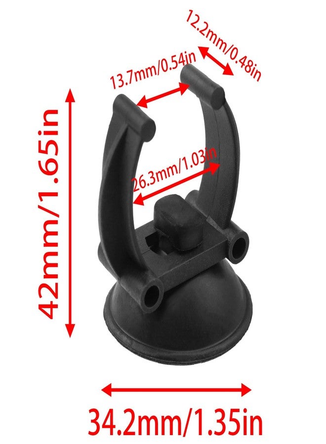 FINBe Aquarium Suction Cup Heater Suction Cup with Clamp for 25mm Inner Diameter Aquarium Heater Pipe Hose Plant Fish Tank 12PCS - Image 5